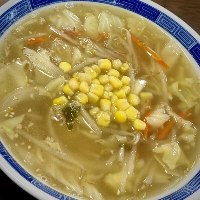 つばくら食堂 秋田県横手市増田町増田 十文字駅 タンメン ラーメン 具