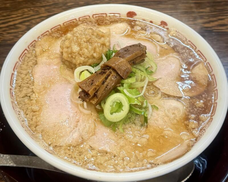 自家製麺 中華そば ひらこ屋 青森県青森市新城 平和台団地 青森駅 せあぶら煮干 中あぶら 背脂 中油 背脂醤油ラーメン 津軽煮干しラーメン