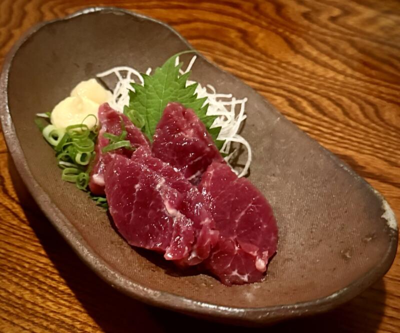 美彩酔家 あんこ 青森県弘前市鍛冶町 リトル東京街2階 小田桐産業 馬刺し
