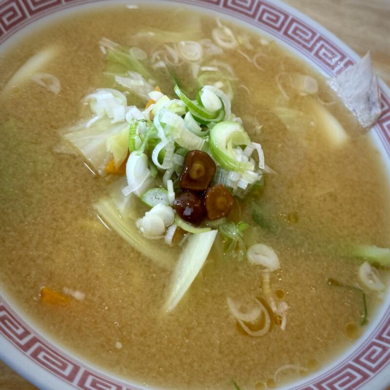 いわき食堂 青森県弘前市一町田 旧岩木町 中央弘前駅 みそラーメン 味噌ラーメン 具