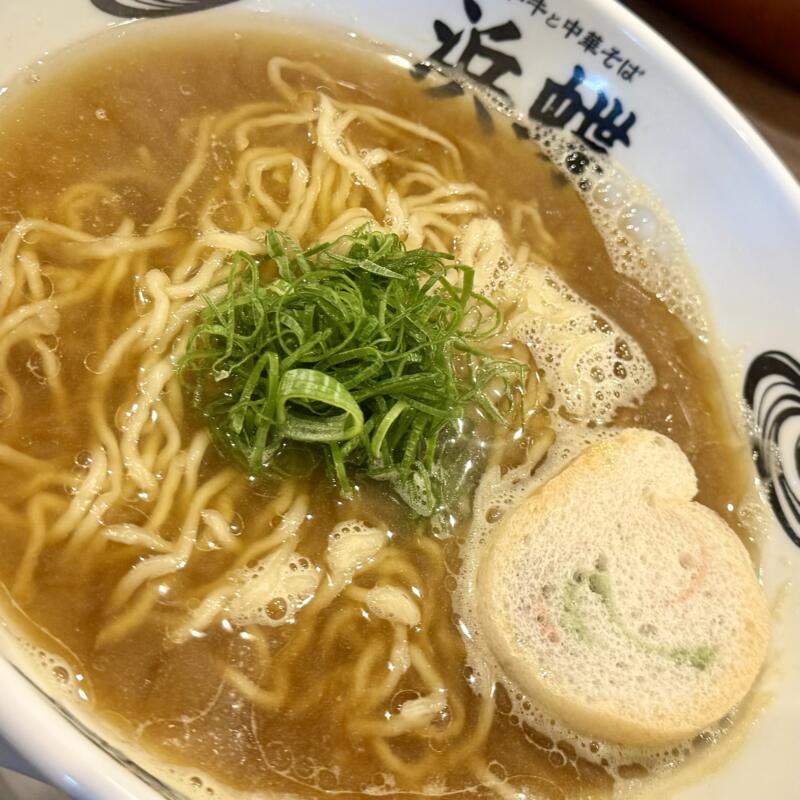 和牛と中華そば 浜蝶 はまちょう 青森県弘前市稲田 城東中央二丁目 弘前駅 本日の煮干しかけ中華そば 津軽煮干しラーメン 醤油ラーメン 具