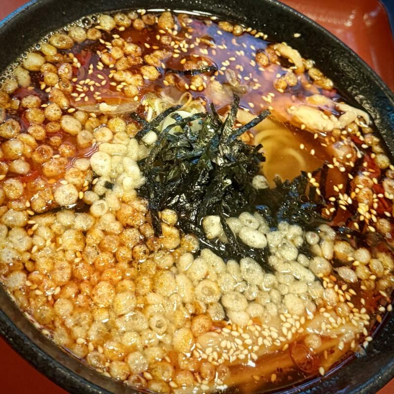 山形麺屋 殿 しんがり 山形県村山市楯岡 麻屋北 村山駅 温かい辛ガリ中華 辛ガリ中華そば ピリ辛醤油ラーメン 具