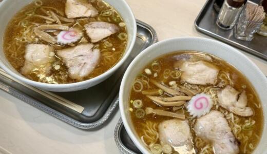 永福町大勝軒@東京都杉並区和泉にて中華麺をオーダー！悩めるラーメンフリークに捧げる麺2玉のノーマル仕様＆麺少なめの新スペックの味の違いを考察♪