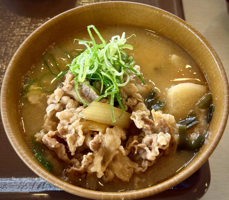 すき家 横手IC店 秋田県横手市安田 横手インター入口 横手駅 牛とん汁らーめん 牛豚汁味噌ラーメン