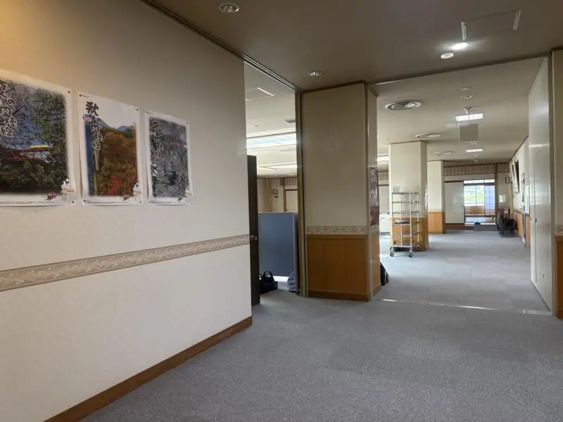 レストラン 笹舟 ささぶね 秋田県北秋田市小又 クウィンス森吉3階 阿仁前田温泉駅舎内 食事処 外観