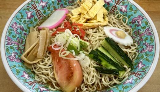 元祖神谷焼そば屋にてホルモン玉子→元祖十文字中華そばマルタマにて冷し中華そばを連食！奇しくも最後となってしまった横手のご当地麺の元祖リレーを心ゆくまで堪能♪