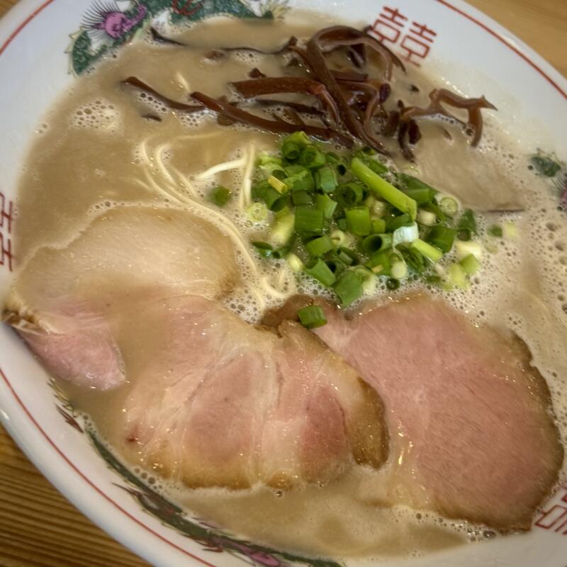 中華蕎麦 自遊仁 じゆうじん 青森県弘前市外崎 弘前東高前駅 弘前駅 博多風豚骨らーめん 豚骨ラーメン 具