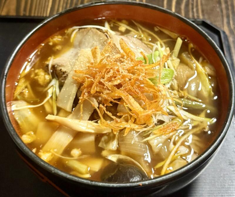 味の店 かしわ家食堂 秋田県仙北市西木町桧木内 松葉駅 辛口正油ラーメン 辛ネギ醤油ラーメン