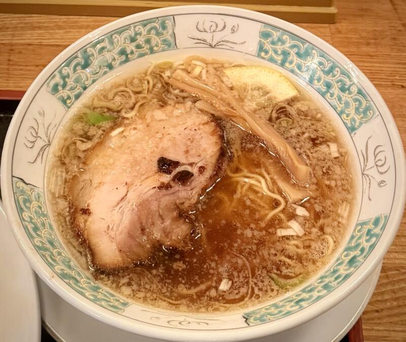 中華ダイニング 大黒屋 秋田県秋田市仁井田 羽後牛島駅 大野口 半ラーメン+チャーハン セット 醤油ラーメン