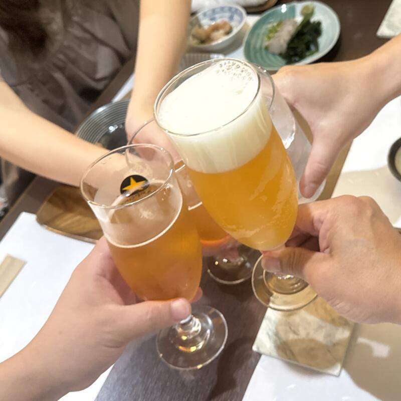 小料理屋 ひじり 青森県平川市本町 平川市役所前 平賀駅 生ビール 乾杯