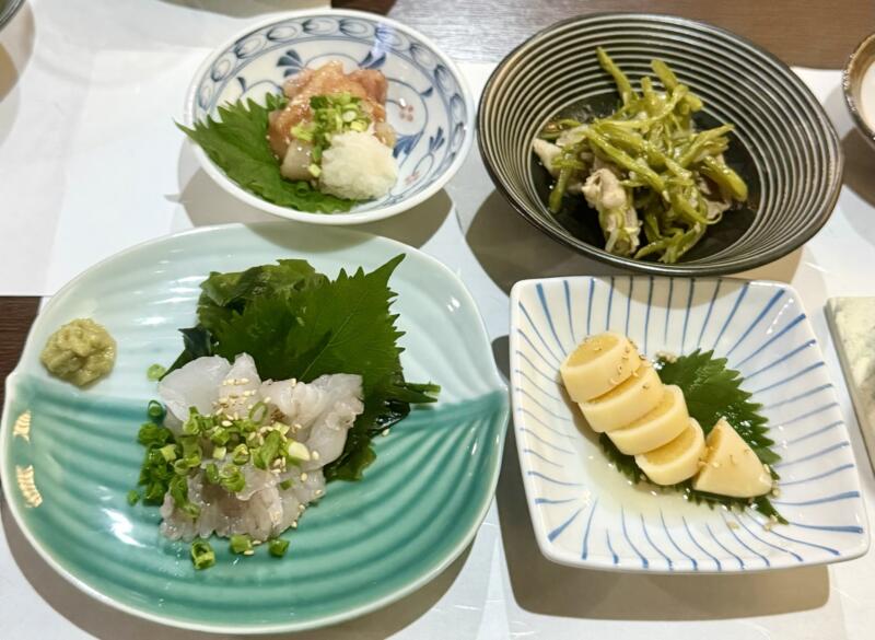 小料理屋 ひじり 青森県平川市本町 平川市役所前 平賀駅 お通し