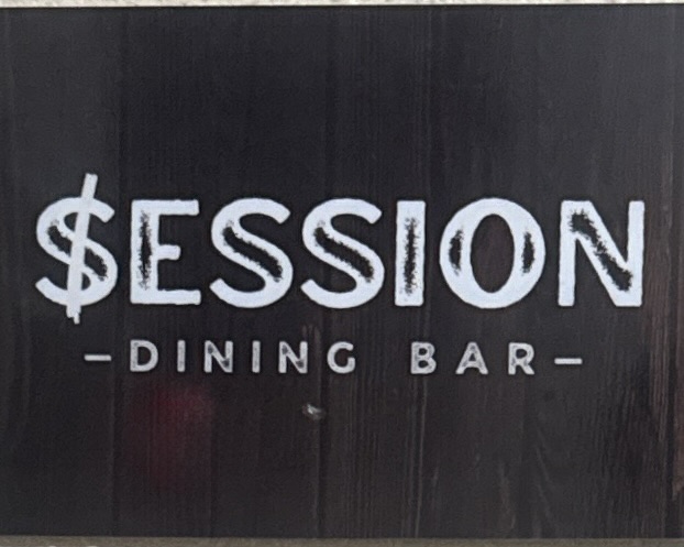 DINING BAR SESSION ダイニングバー セッション 青森県平川市本町 平川市役所前 平賀駅 看板