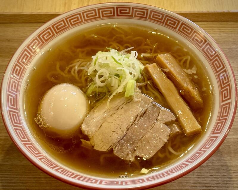 らー麺 ふくし 青森県黒石市横町 黒石駅 一番町 中華そば サバ節 醤油ラーメン 朝ラーメン