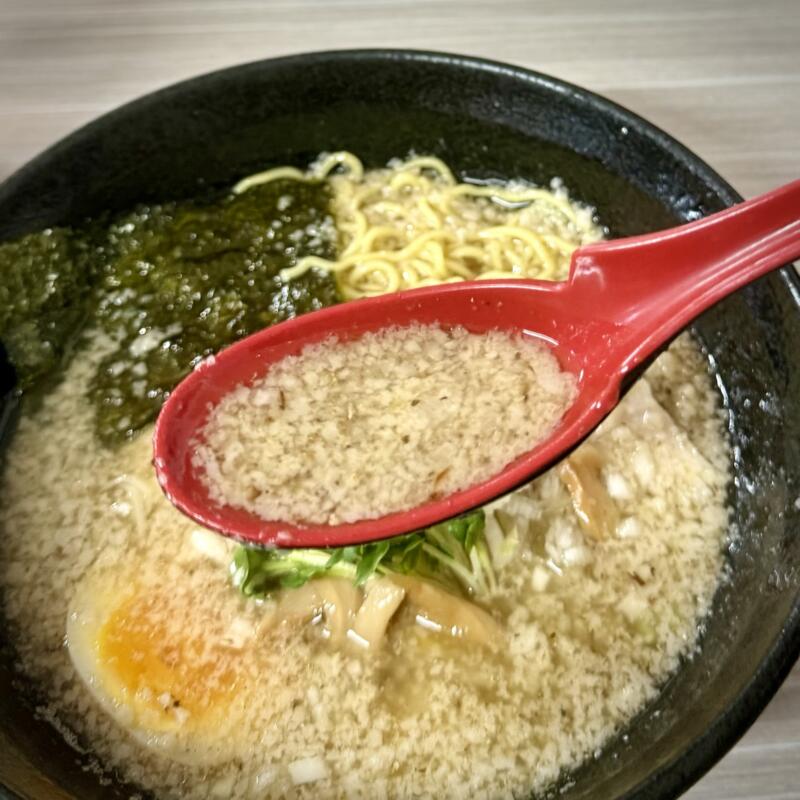 麺や きぶし 木五部子 岩手県滝沢市巣子 巣子駅 富士見団地入口 背脂煮干しそば 背脂煮干しラーメン 醤油ラーメン スープ
