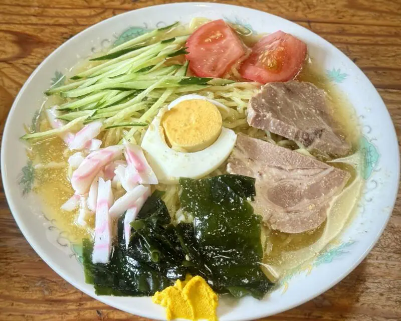 食堂 六太郎 六太郎食堂 新潟県新潟市南区白根 冷し中華そば 冷やし中華