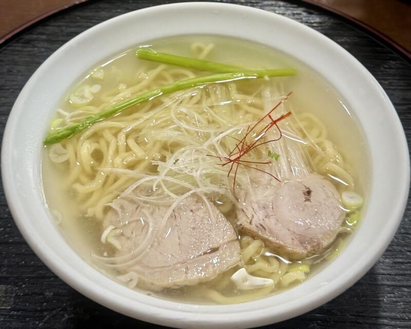 農家レストラン 塩川屋 福島県喜多方市 新町 喜多方駅 わさび塩ラーメン 山葵しおラーメン 喜多方ラーメン