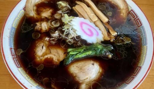 ますや本店台新店＠福島県郡山市にて中華そば伝をオーダー！郡山のご当地ラーメン・郡山ブラックのルーツとなる福島県を代表する名店♪