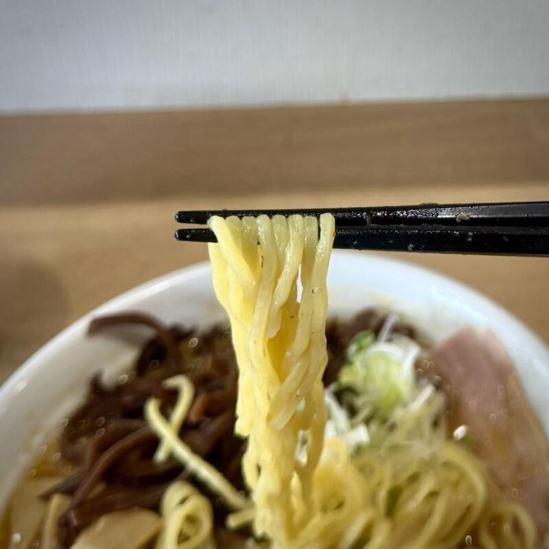 MONCHAN RAMEN SHUN もんちゃんラーメン シュン 秋田県由利本荘市川口 県立大学入口 羽後本荘駅 炒め味噌らーめん 味噌ラーメン 麺