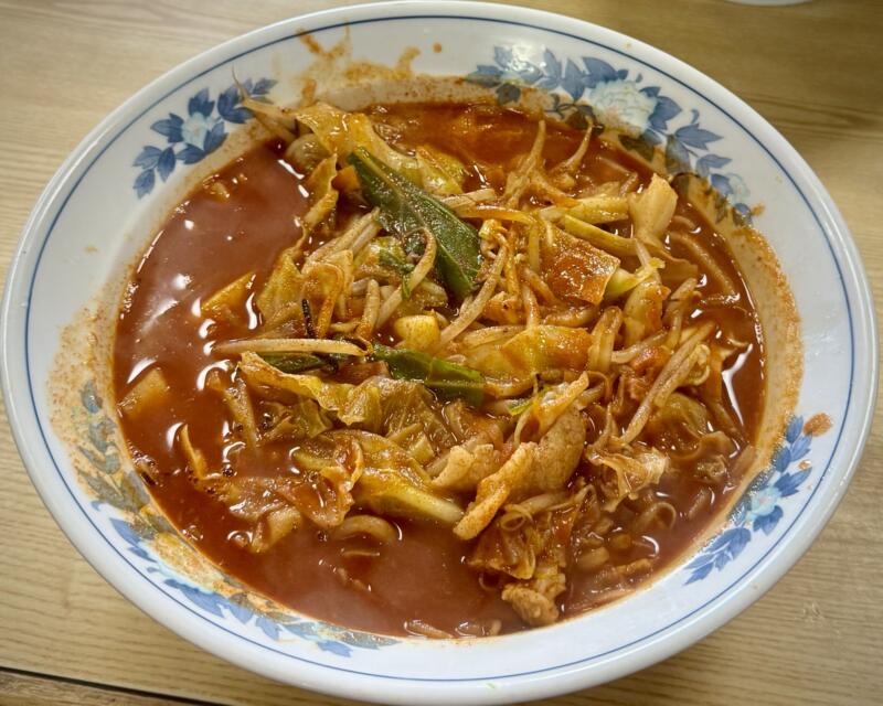万松 まんまつ 秋田県潟上市飯田川下虻川 秋田銀行大久保支店前 大久保駅 唐人ちゃんぽん 3倍辛 秋田ご当地ラーメン 秋田ちゃんぽん 辛いチャンポン