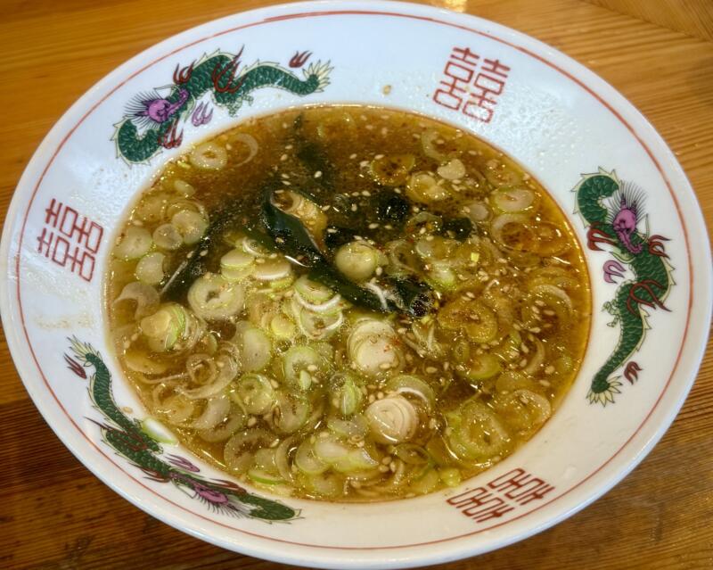 拉麺食道 らーめんしょくどう 山形県天童市糠塚 天童温泉 天童駅 つけ麺 中盛 つけ汁 スープ