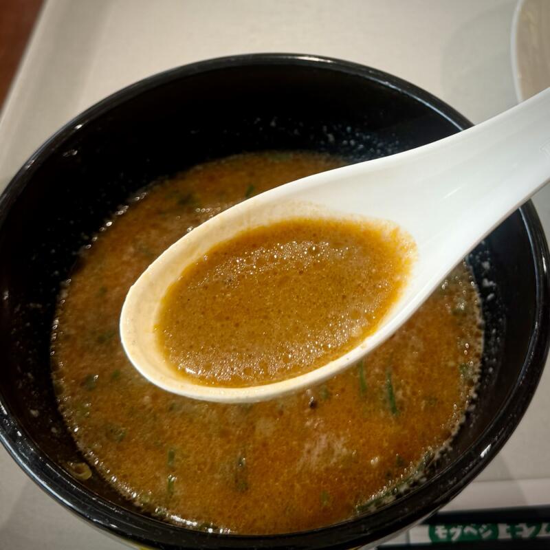 リンガーハット イオンモール大曲店﻿ 秋田県大仙市和合 イオンモール大曲2階 炭火焼き鴨肉入り海老つけ麺 スープ つけ汁