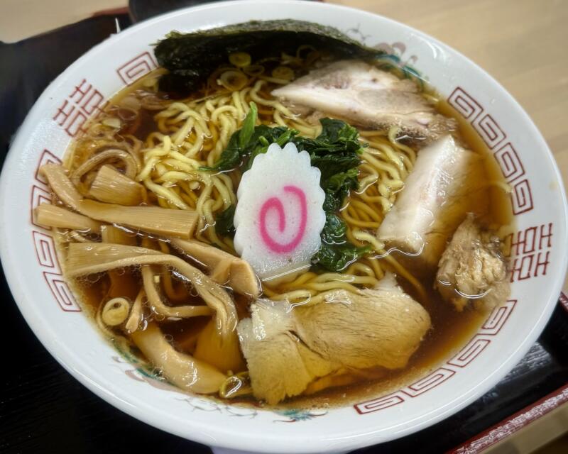 黒島食堂 山形県東根市中央 さくらんぼ東根駅 東根市役所前 黒島まんぷくセット 生姜醬油ラーメン 新潟ご当地ラーメン 長尾生姜醬油ラーメン