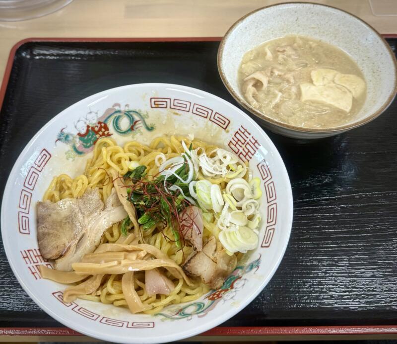 黒島食堂 山形県東根市中央 さくらんぼ東根駅 東根市役所前 黒島まんぷくセット 生姜醬油油そば 無水とん汁単品ハーフ