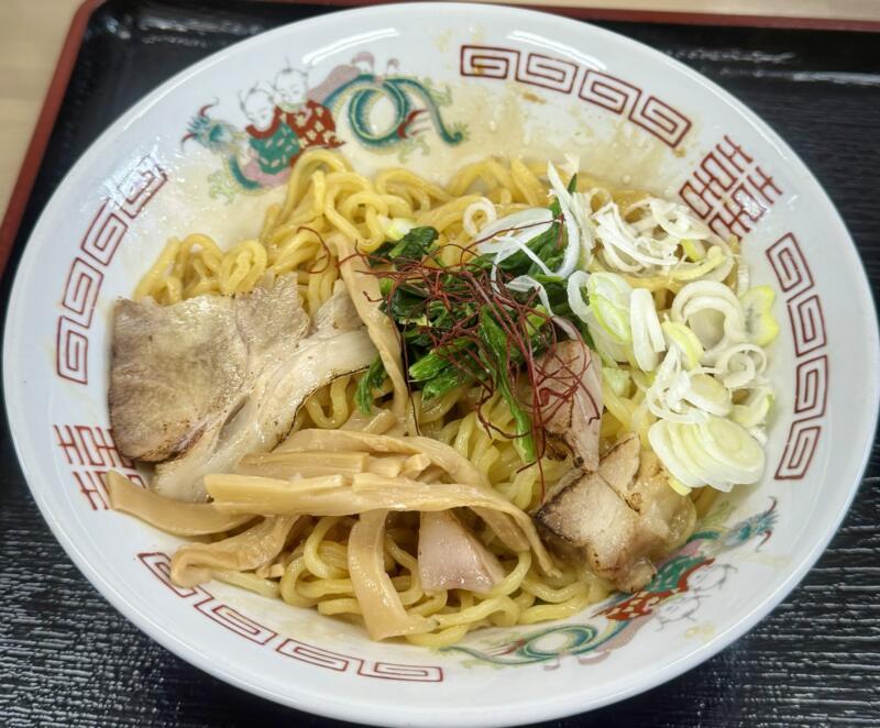 黒島食堂 山形県東根市中央 さくらんぼ東根駅 東根市役所前 黒島まんぷくセット 生姜醬油油そば