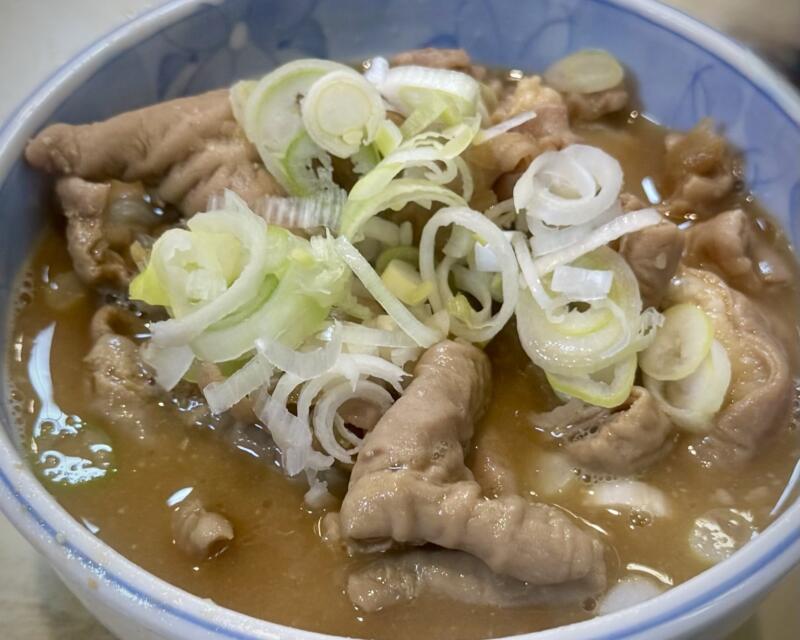 二葉 そば店 二葉蕎麦 千葉県船橋市本町 京成船橋駅 もつ煮