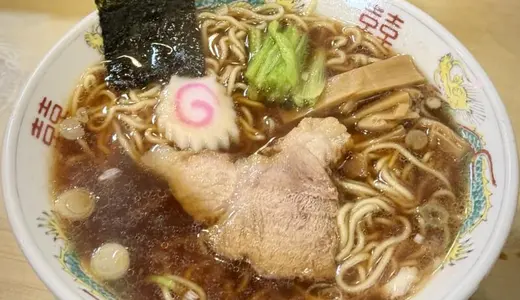 二葉そば店＠京成船橋にてラーメン＆カレーライスをオーダー！もつ煮・まぐろぶつ切刺身などを肴に老舗蕎麦屋飲み＆〆ラーからの〜大衆居酒屋 呑んだくれでハシゴ酒をして船橋ナイトを堪能♪