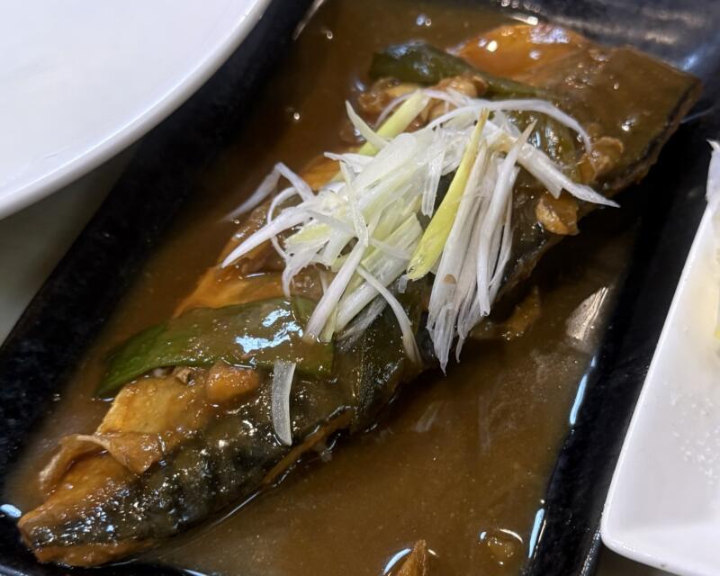 二葉 そば店 二葉蕎麦 千葉県船橋市本町 京成船橋駅 さばのみそ煮 鯖味噌
