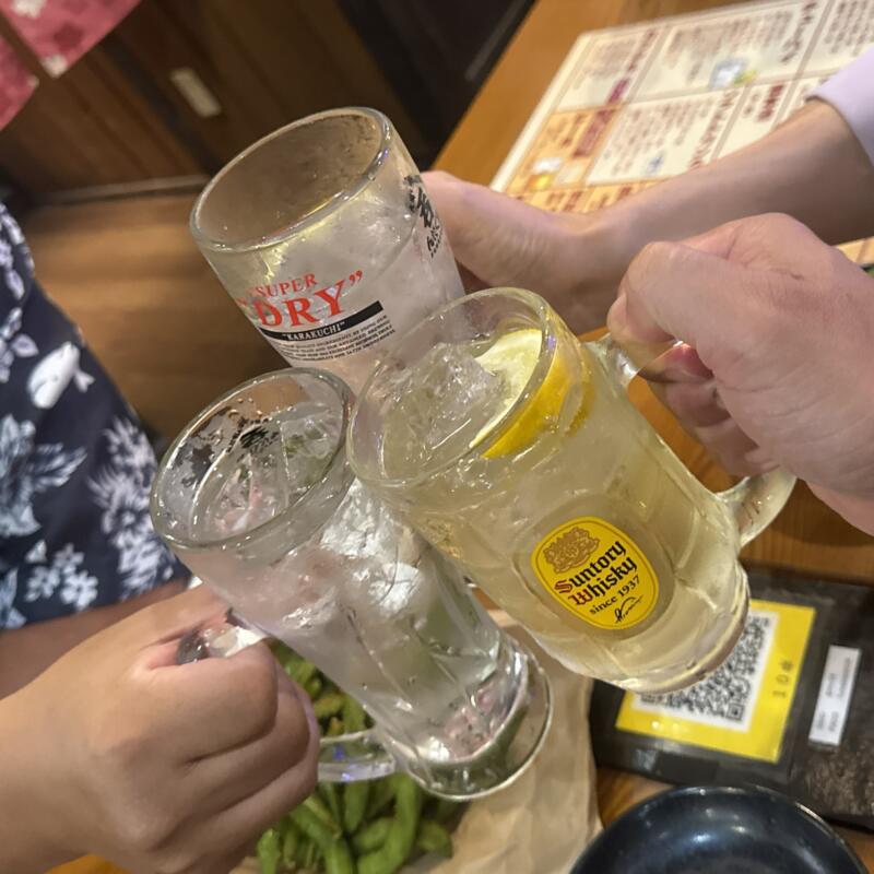 大衆居酒屋 呑んだくれ 船橋店 千葉県船橋市本町 京成船橋駅 角ハイボール 乾杯