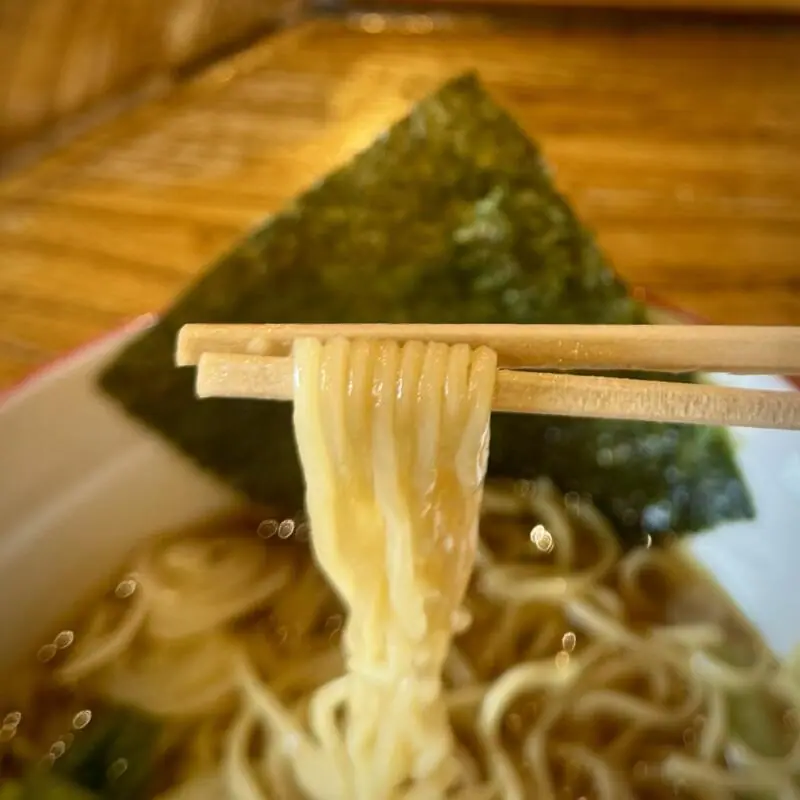 そつだ食堂 秋田県仙北市田沢湖卒田 森の駅内 煮干そば 醤油ラーメン 煮干しラーメン 麺